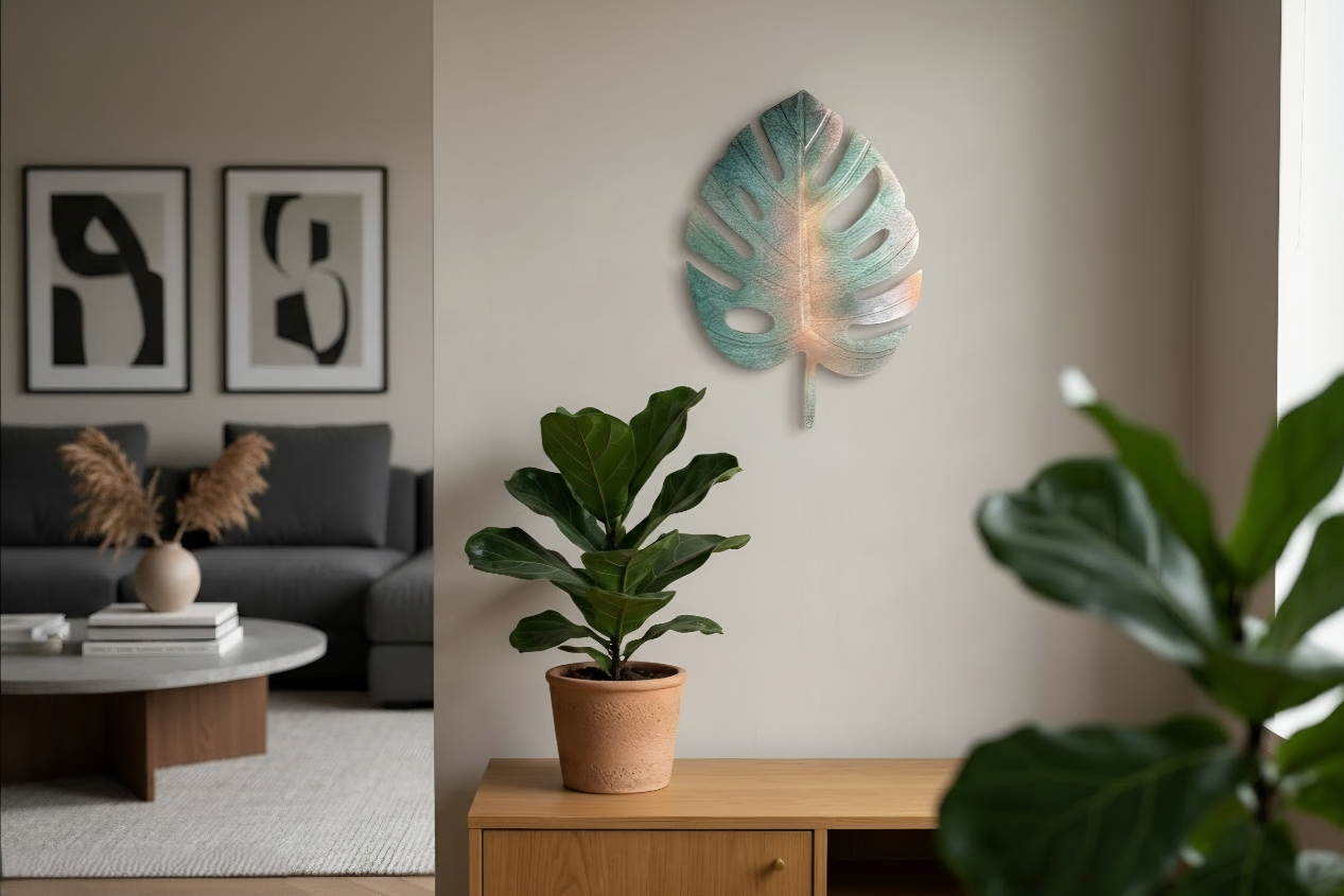 Tropical Metallic leaf 🍃