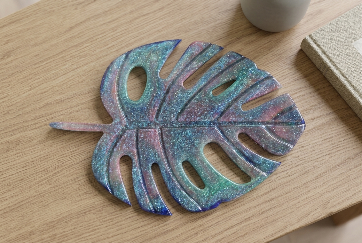 Nebula glitter leaf 🍃