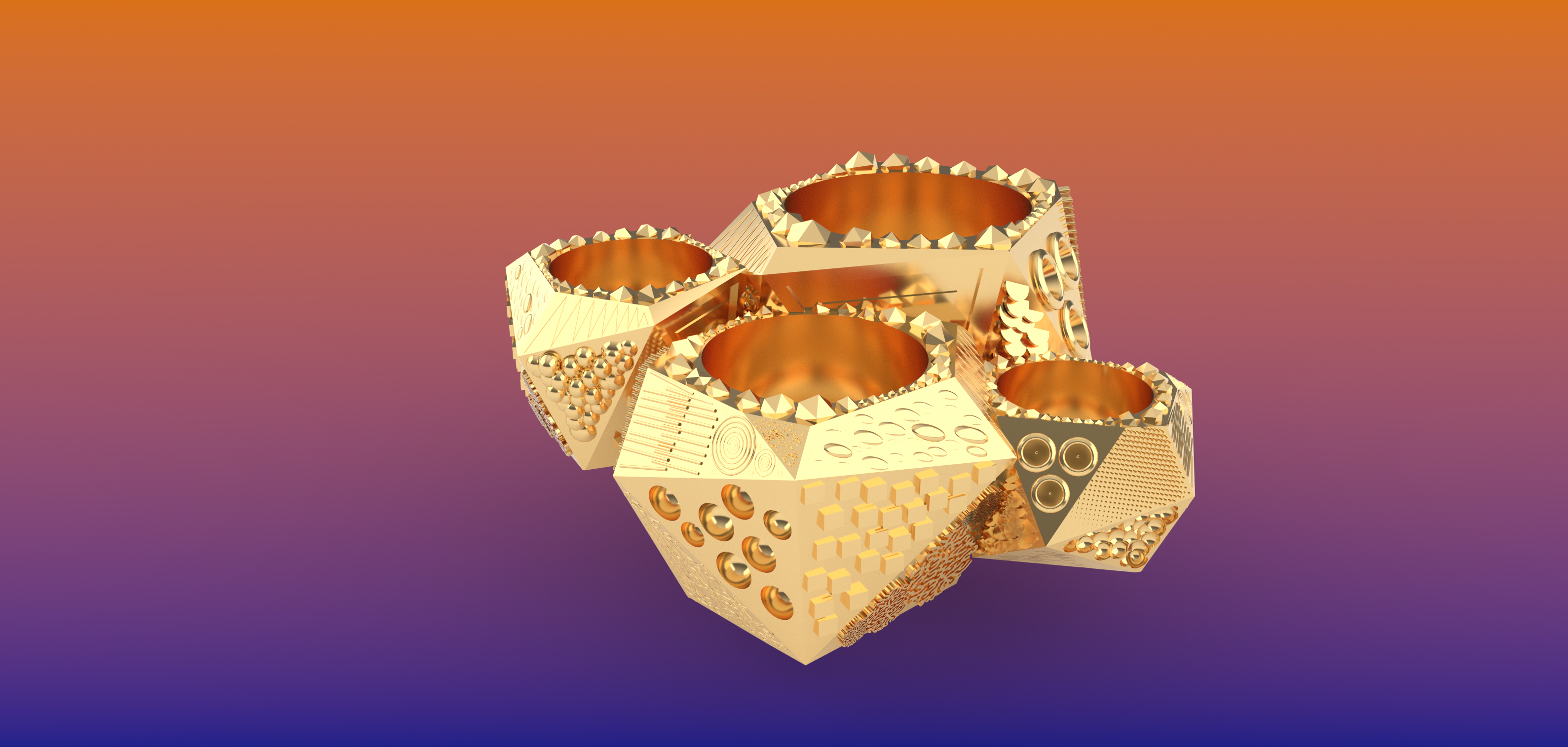 Exploded Fusion Vessel