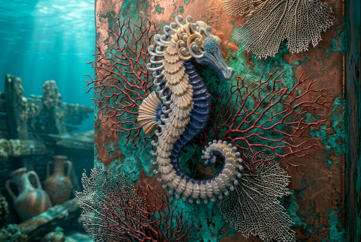 GB Metallic Seahorse